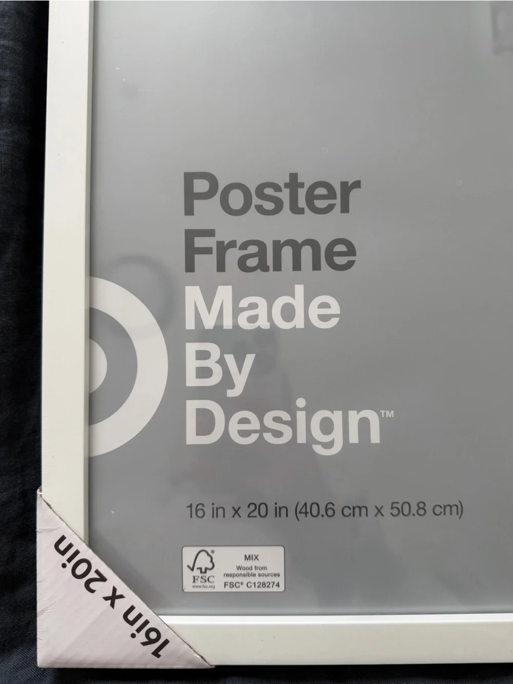 White 16x20 Poster Frame